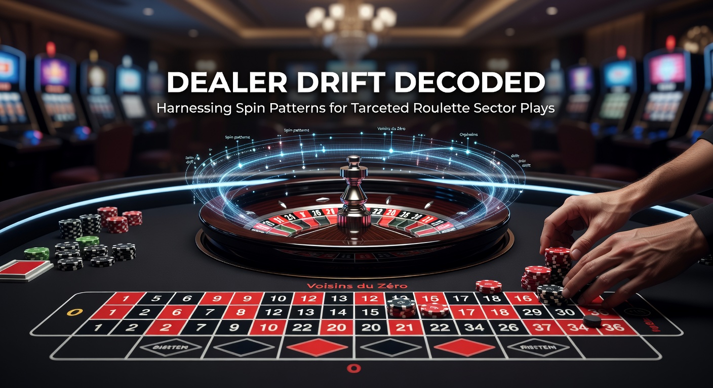 Close-up of a roulette dealer launching the ball with consistent spin technique, highlighting predictable drift patterns on the wheel