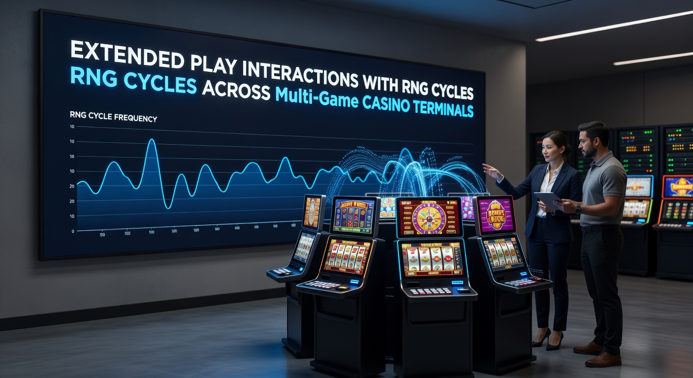 Multi-game casino terminal displaying various slot and table game options with digital interface elements