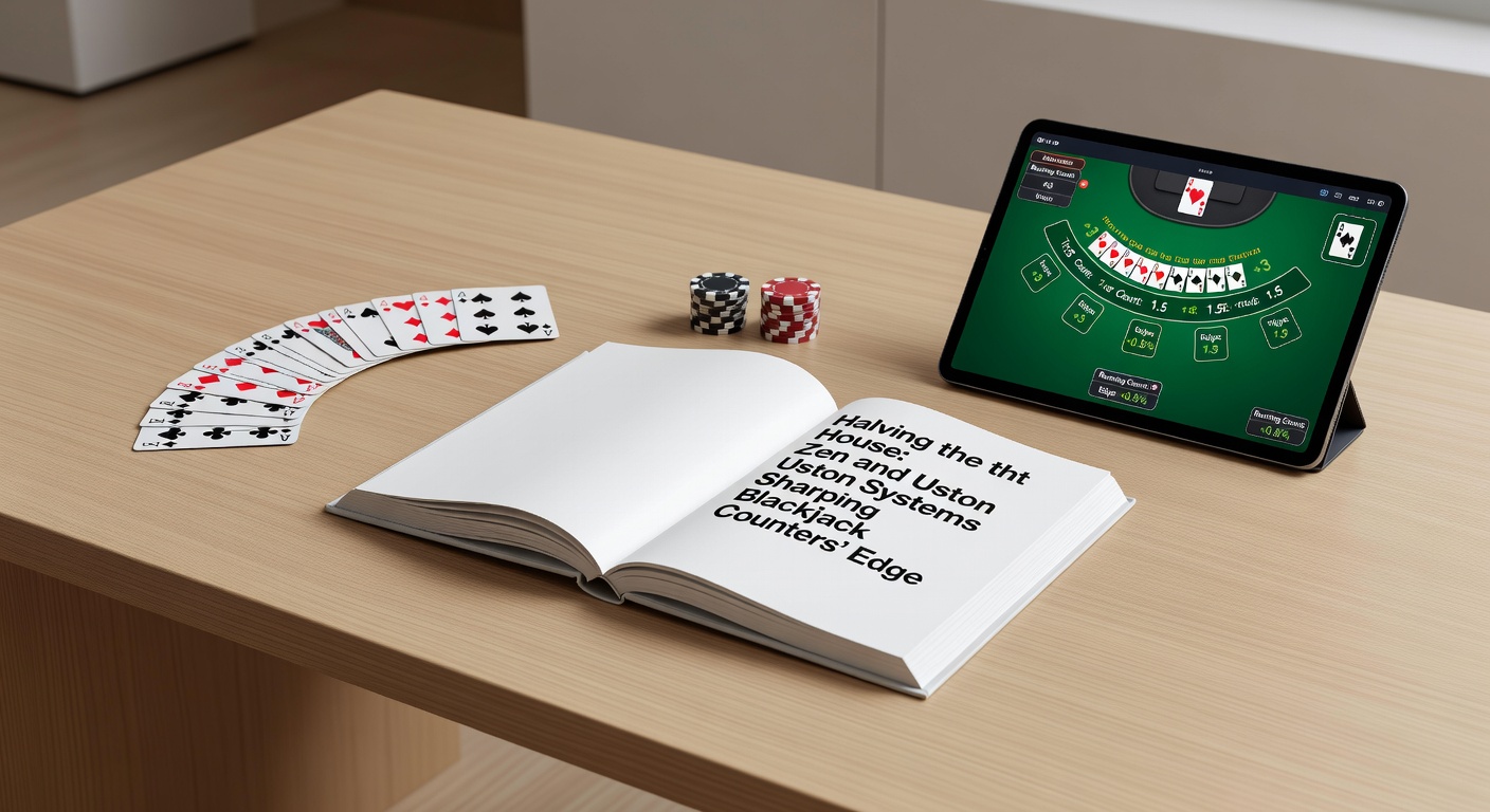 Blackjack table with cards mid-deal, highlighting counting strategies in action
